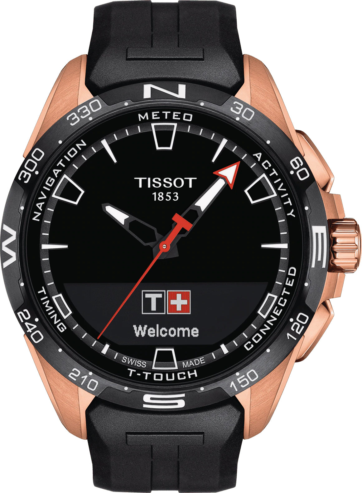 Tissot Watch T-Touch Connect Solar Mens - Black