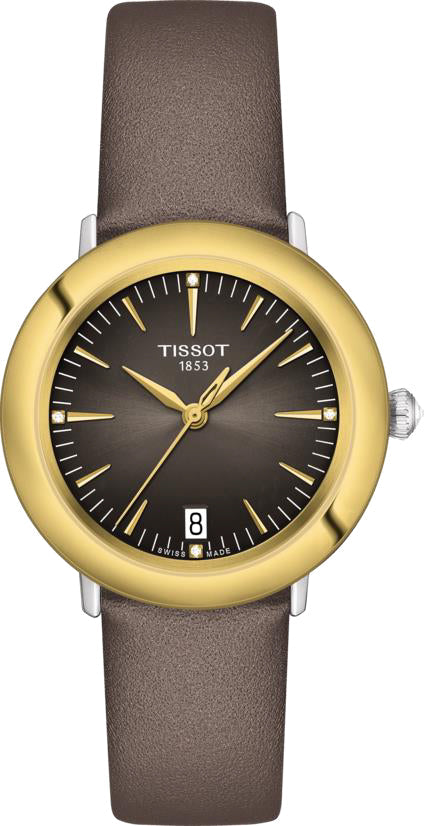 Tissot Watch Glendora Ladies - Brown