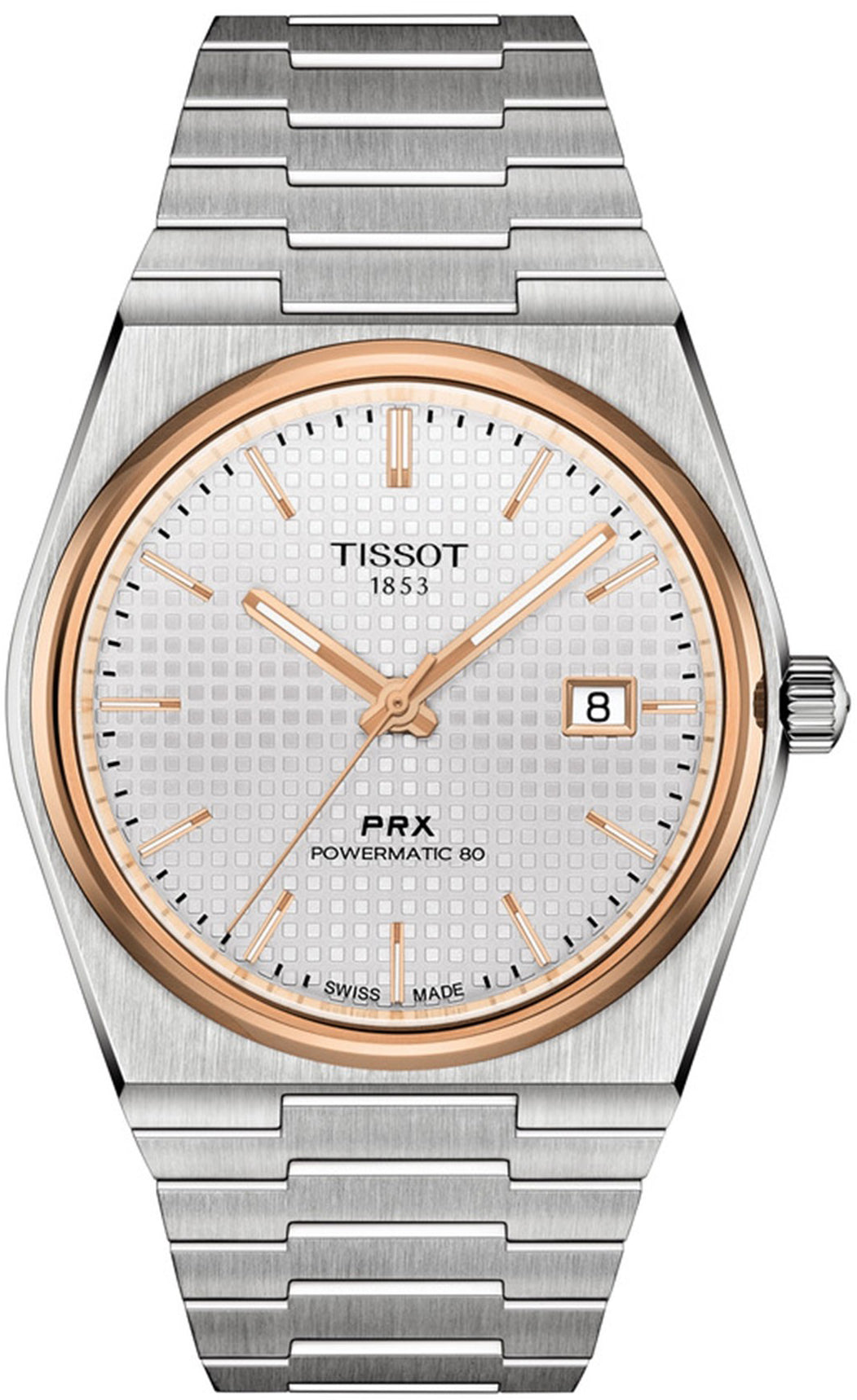 Tissot Watch PRX Powermatic 80 Mens - Silver