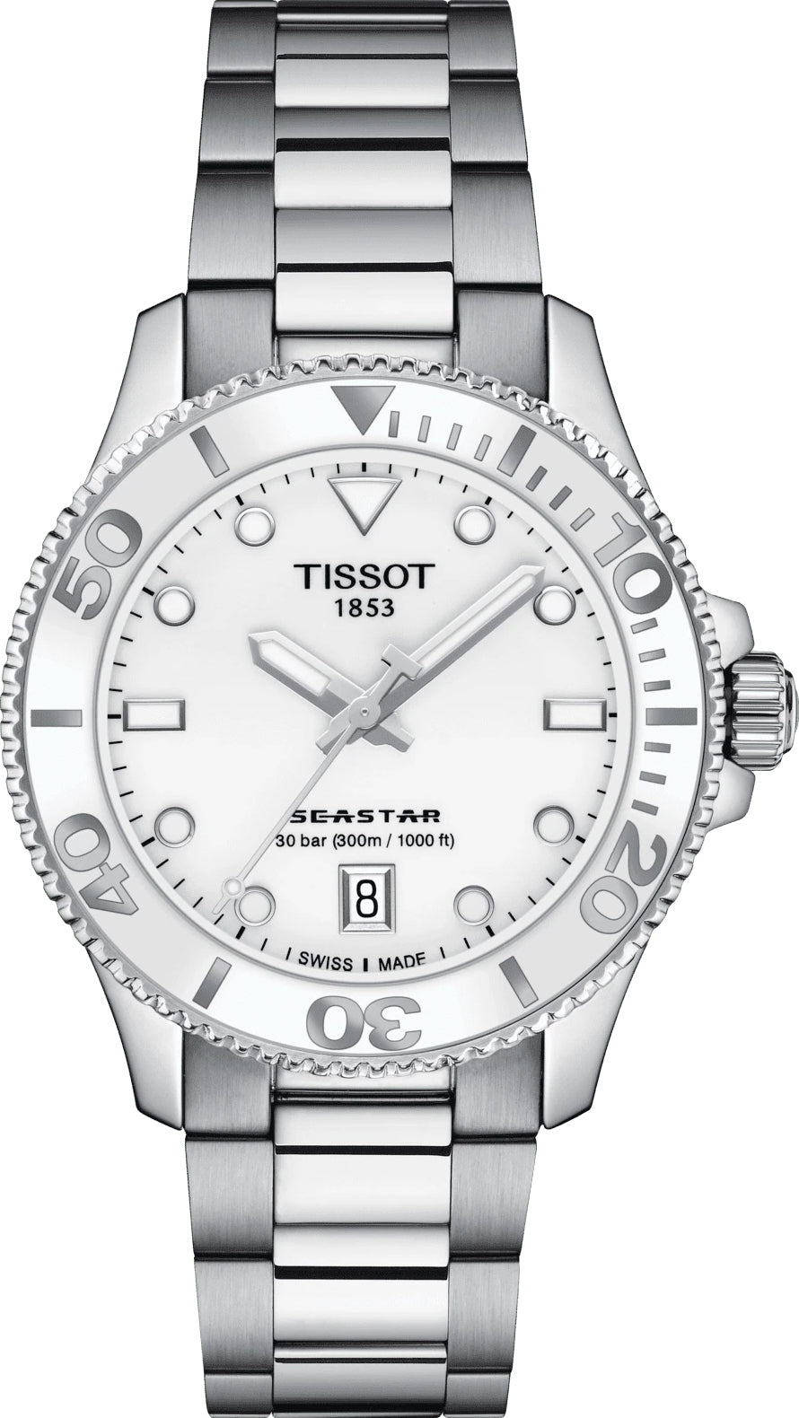 Tissot Watch Seastar 1000 36 - White