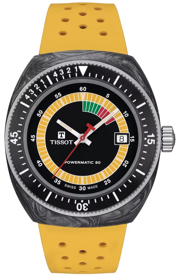 Tissot Watch Sideral S Yellow