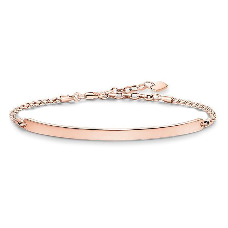 Thomas Sabo Love Bridge Rose Classic Bracelet D - Silver