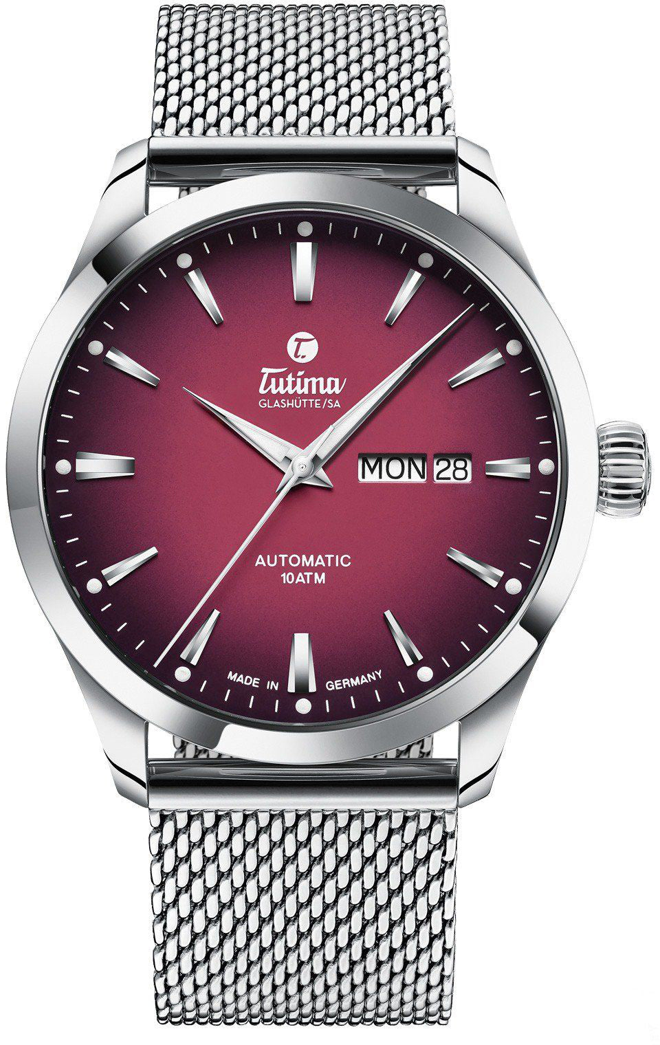 Tutima Watch Sky Line - Red