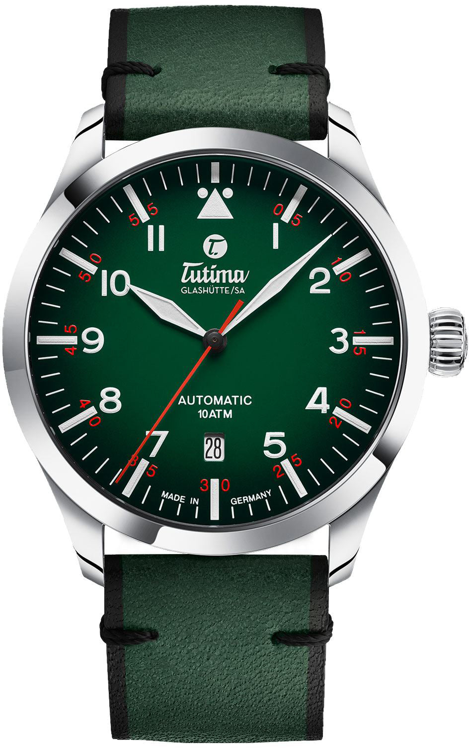 Tutima Watch Flieger Sky - Green