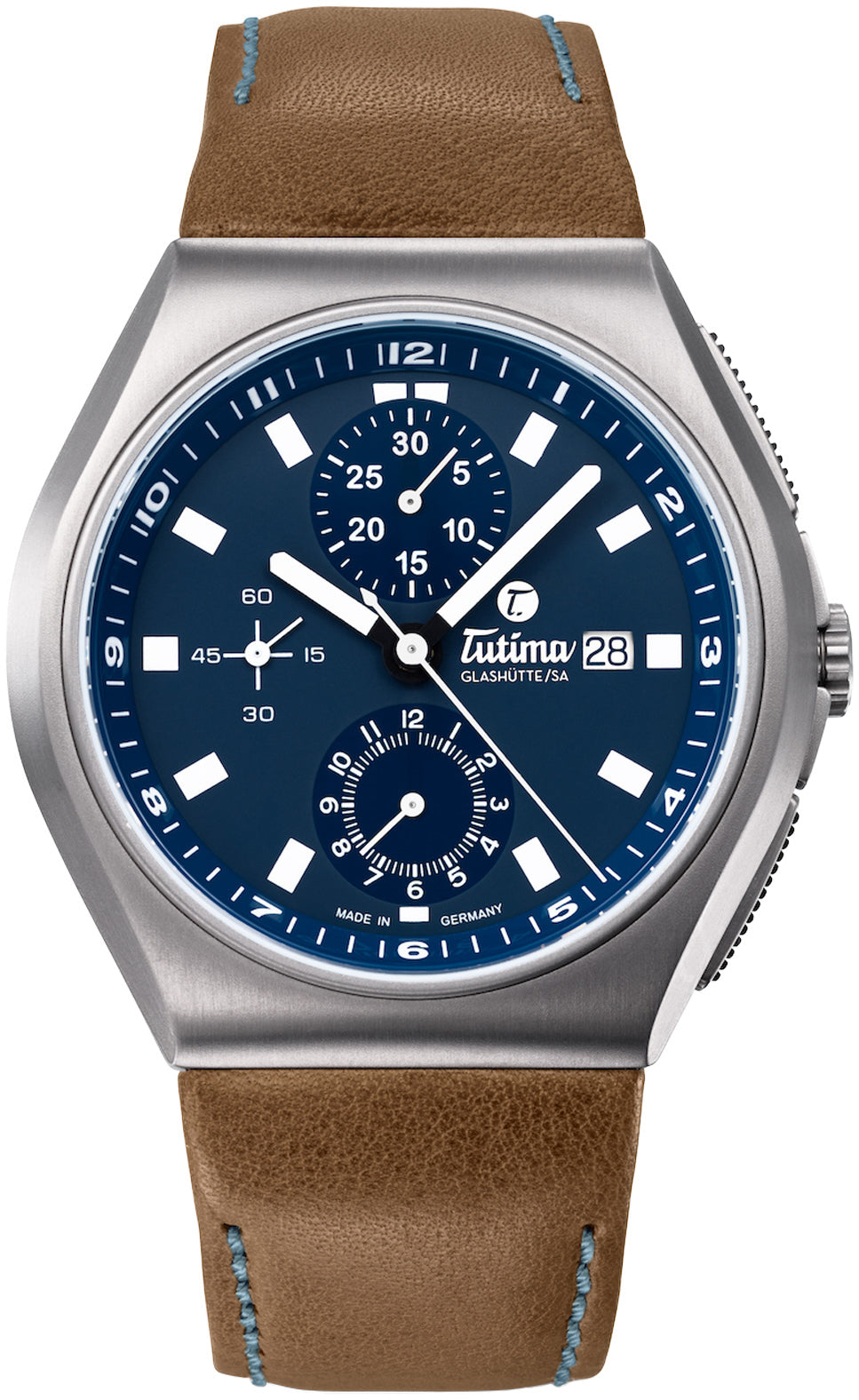 Tutima Watch M2 Coastline Chronograph - Blue
