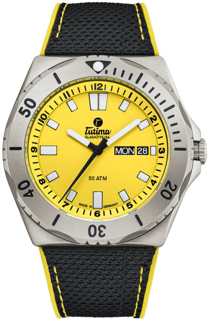 Tutima Watch M2 Seven Seas - Yellow