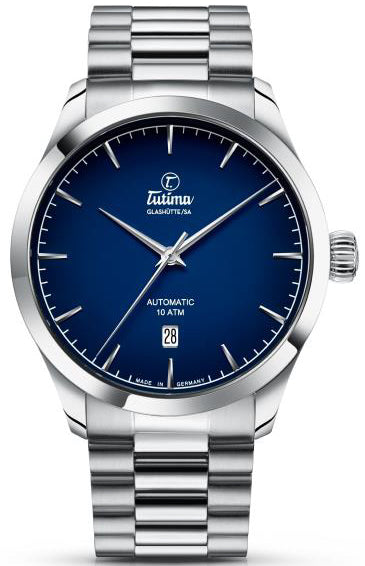 Tutima Watch Flieger Aero Club - Blue
