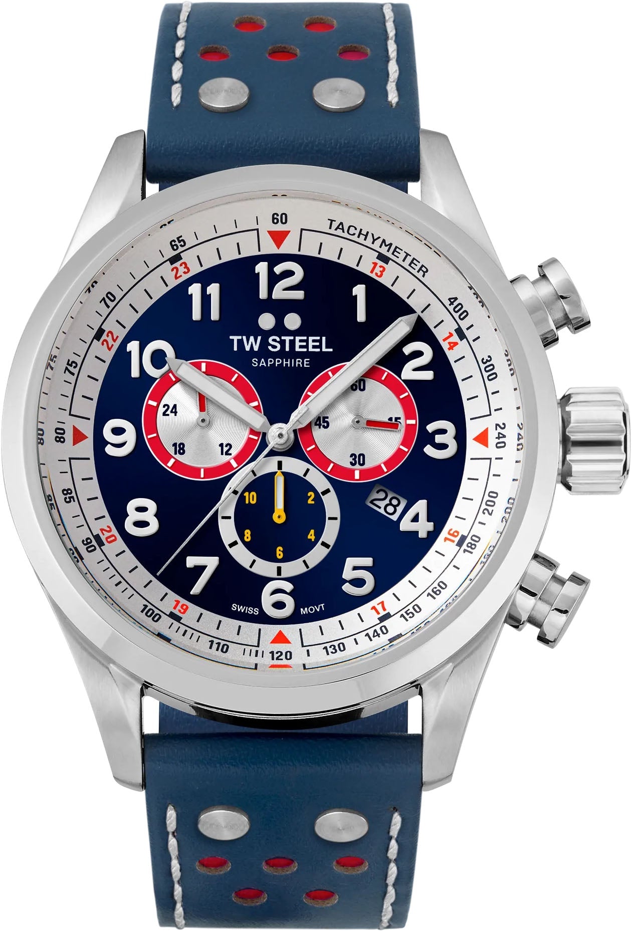 TW Steel Watch Swiss Volante Red Bull Ampol Racing - Blue