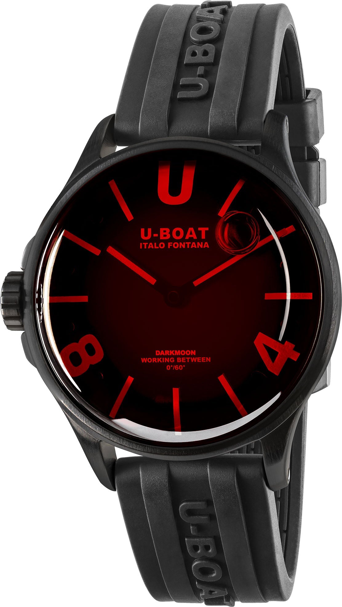 U-Boat Watch Darkmoon 40mm Red PVD Glass