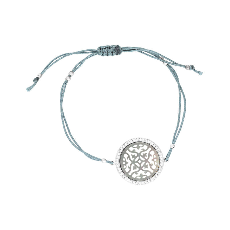 Vixi Jewellery Oriental Sea Slate Bracelet D - Silver