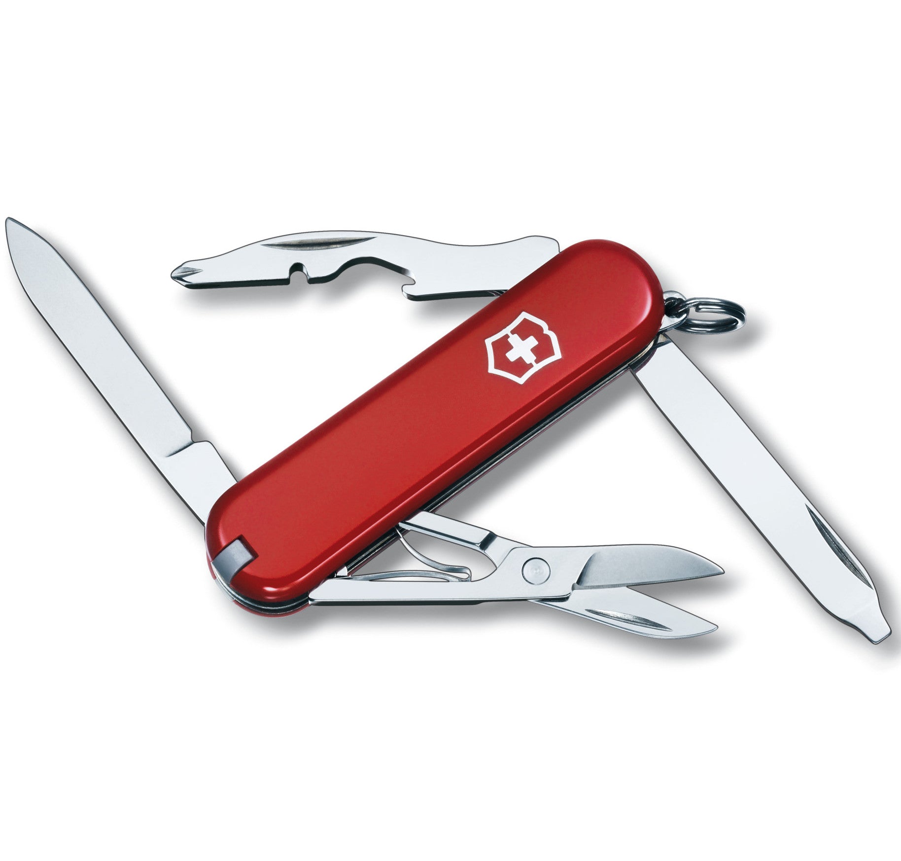 Victorinox Swiss Army Small Pocket Knife Rambler - Silver