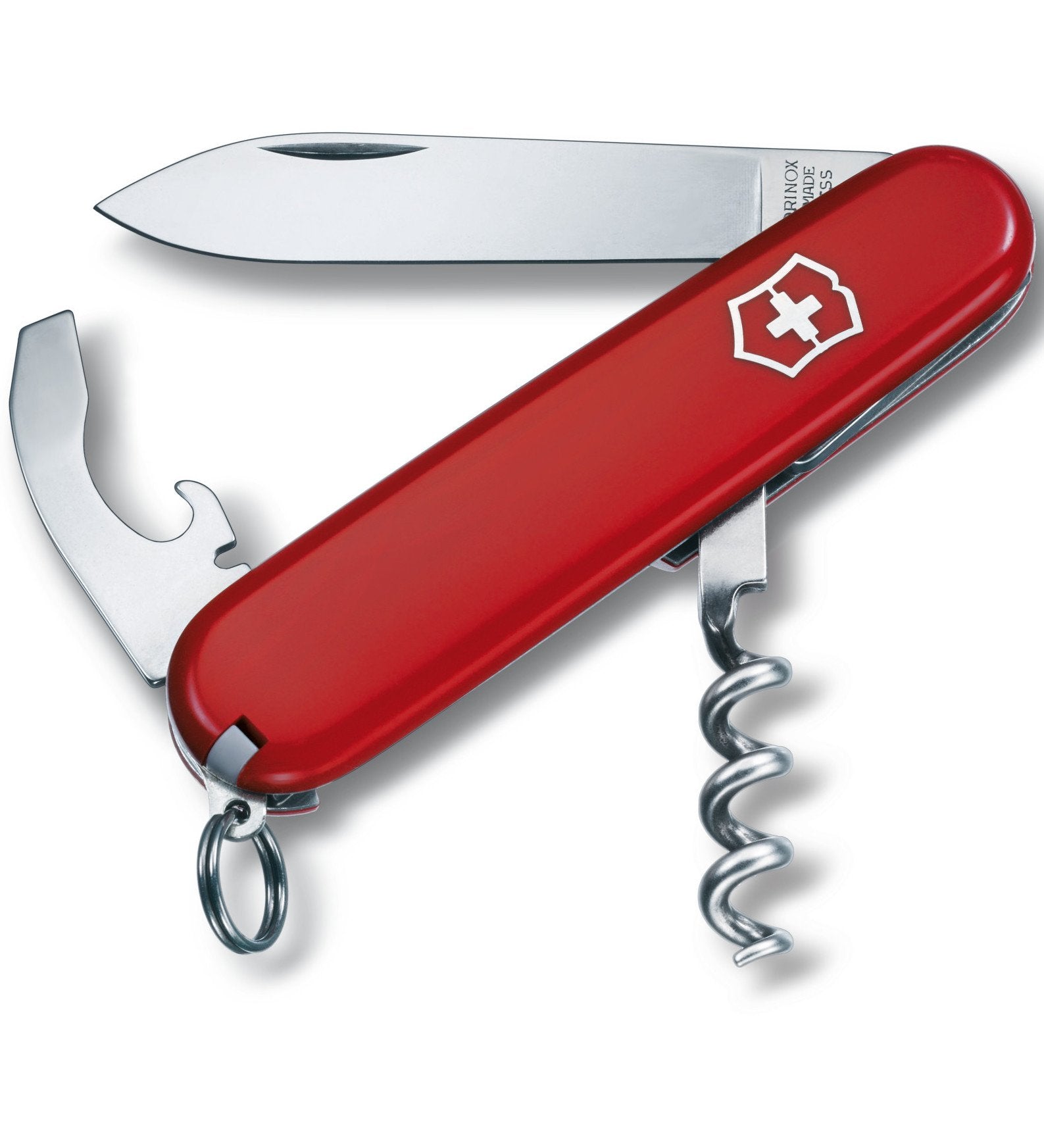 Victorinox Swiss Army Medium Pocket Knife Waiter - Silver
