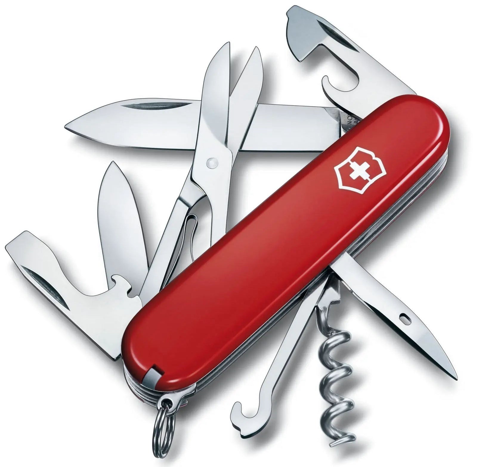 Victorinox Medium Pocket Knife Climber Red