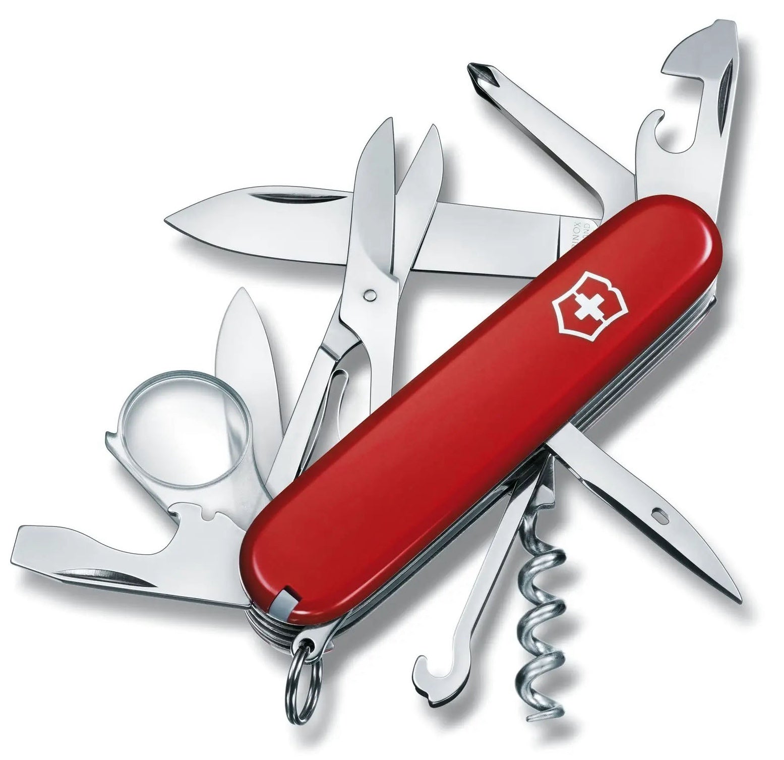 Victorinox Medium Pocket Knife Explorer Red