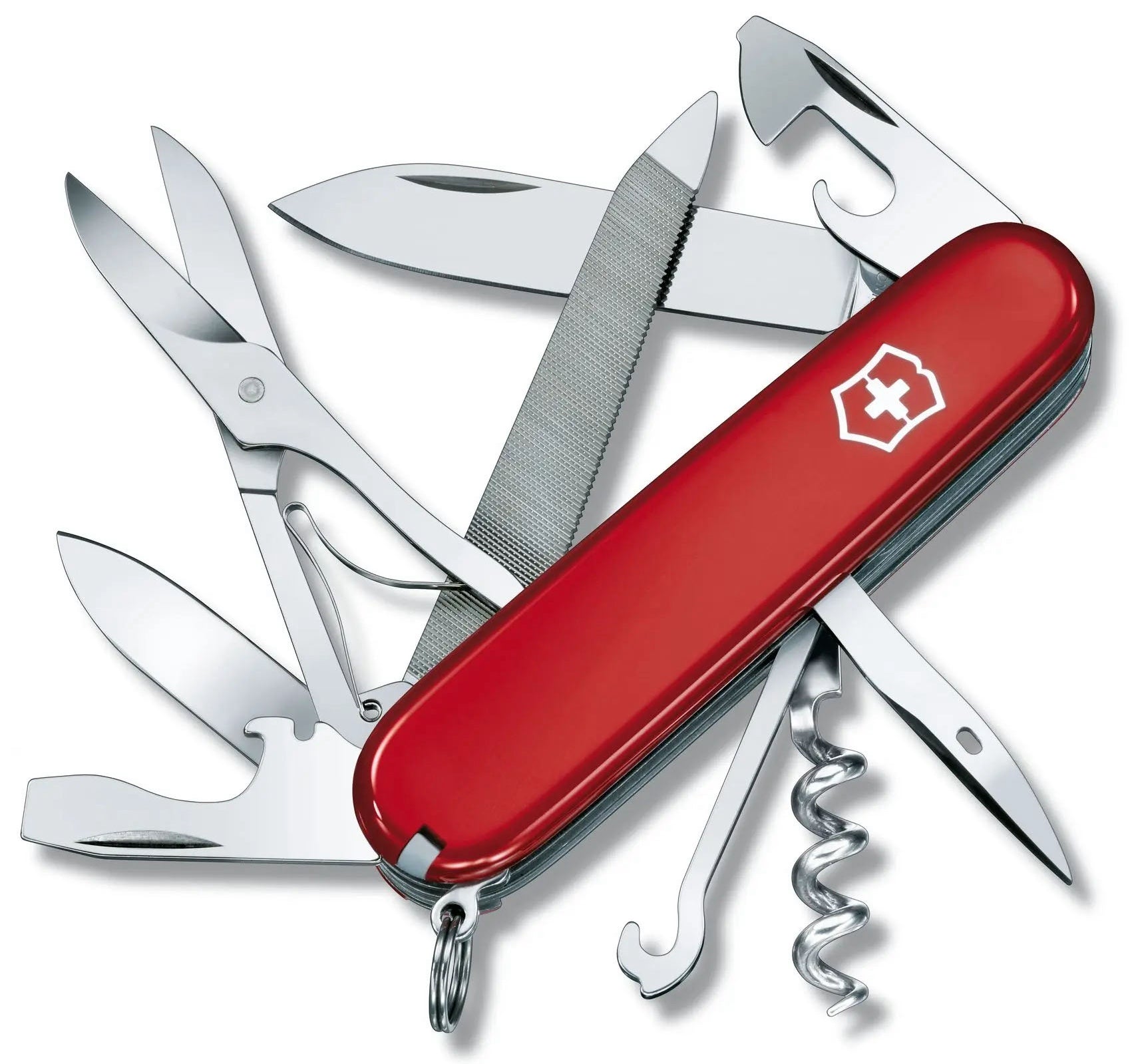 Victorinox Medium Pocket Knife Mountaineer Red