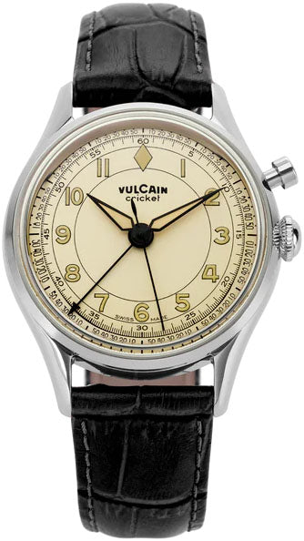 Vulcain Watch Cricket Classique 36mm Eggshell