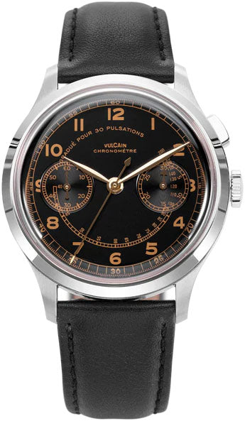Vulcain Watch Monopusher Heritage Black