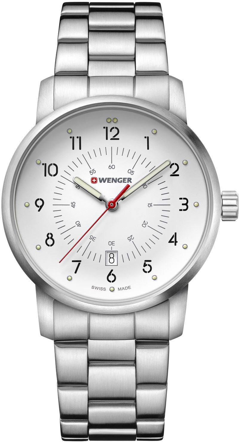 Wenger Watch Avenue Mens - Silver