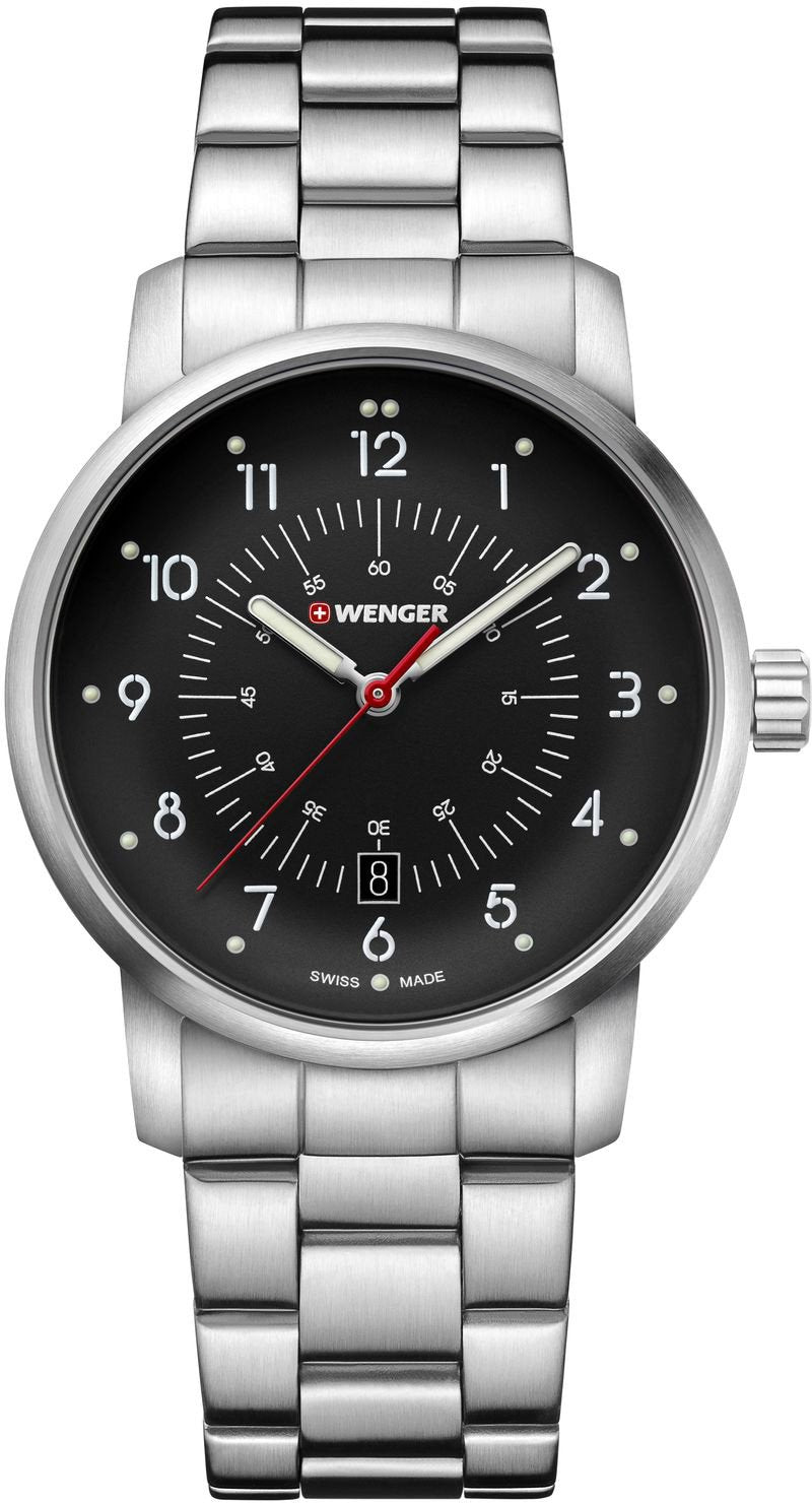 Wenger Watch Avenue Mens - Black