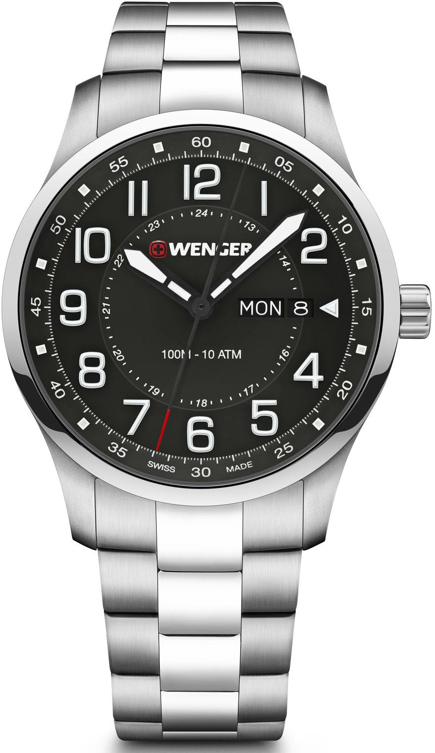 Wenger Watch Attitude Black - Black
