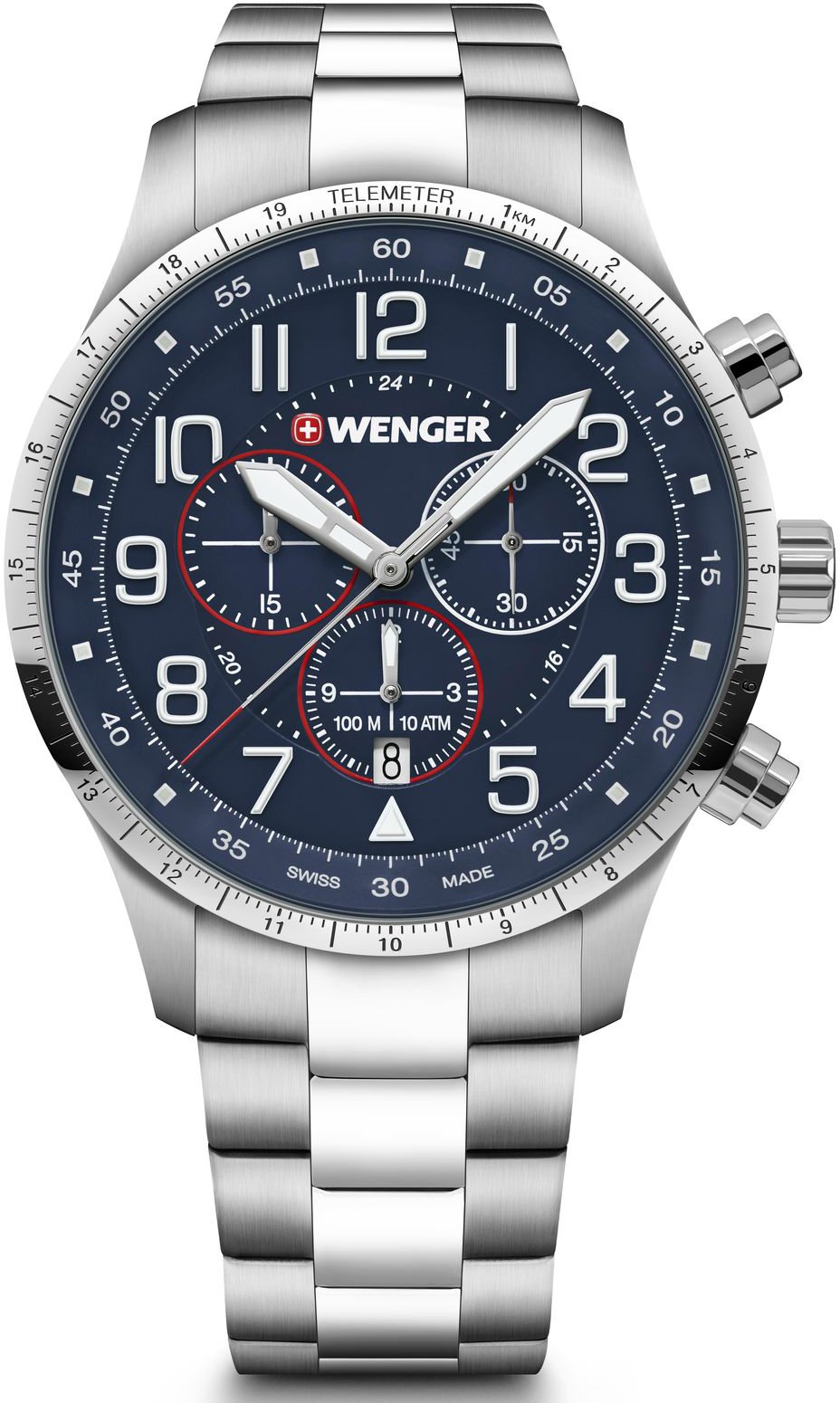Wenger Watch Attitude Chrono Blue - Blue