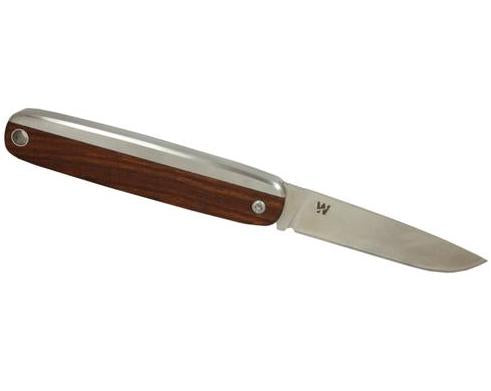 Whitby Pocket Knife Kent EDC Mahogany Wood