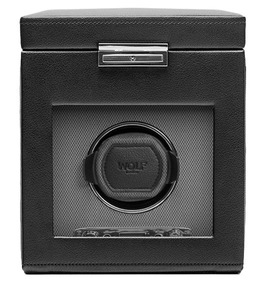 WOLF Watch Winder Viceroy Single And Storage - Black