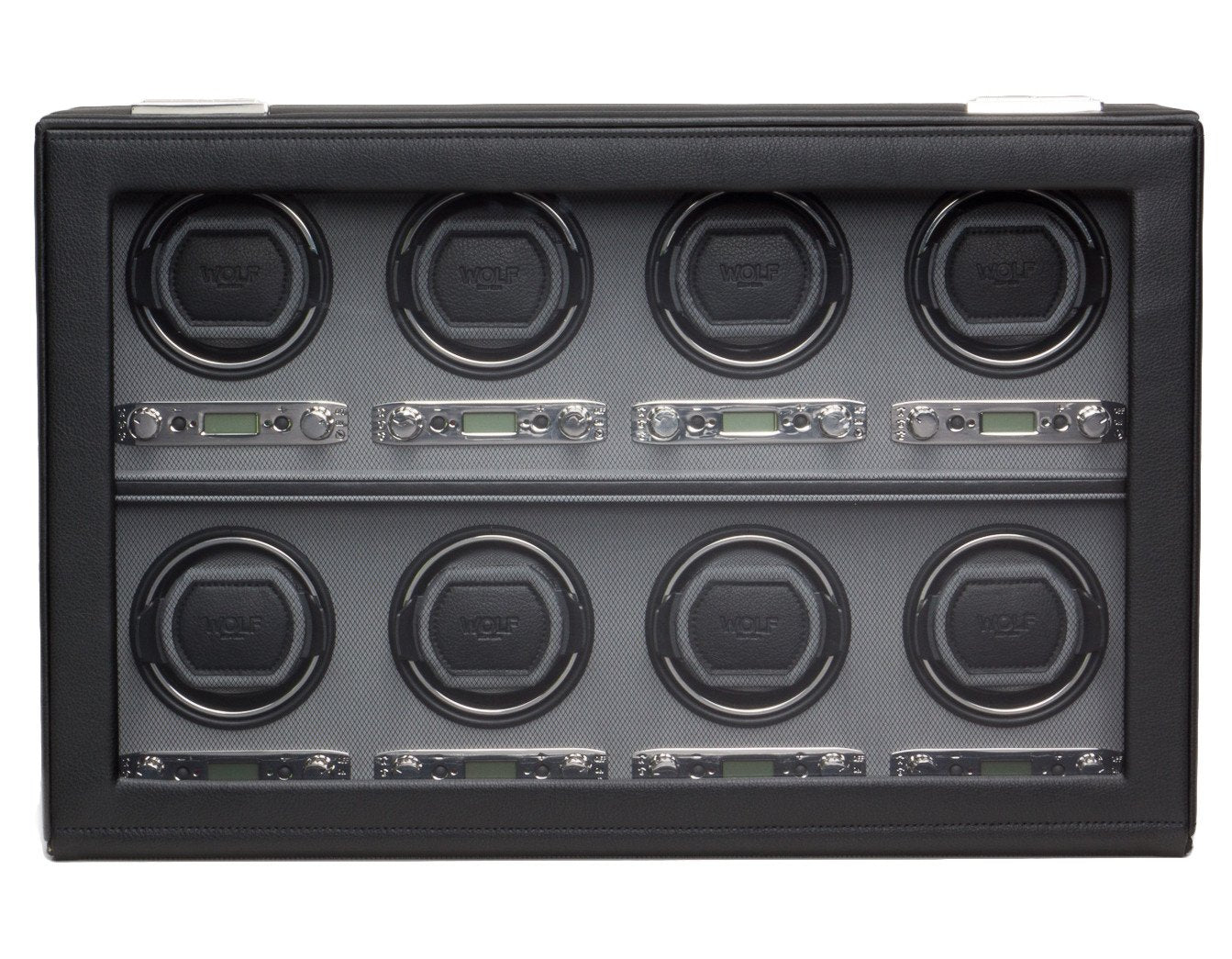 WOLF Watch Winder Viceroy 8pc - Black