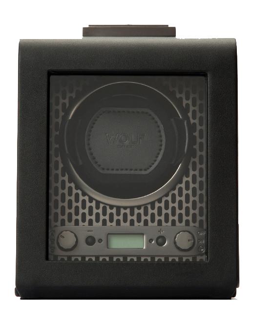 WOLF Watch Winder Axis Single Powder Coat - Silver