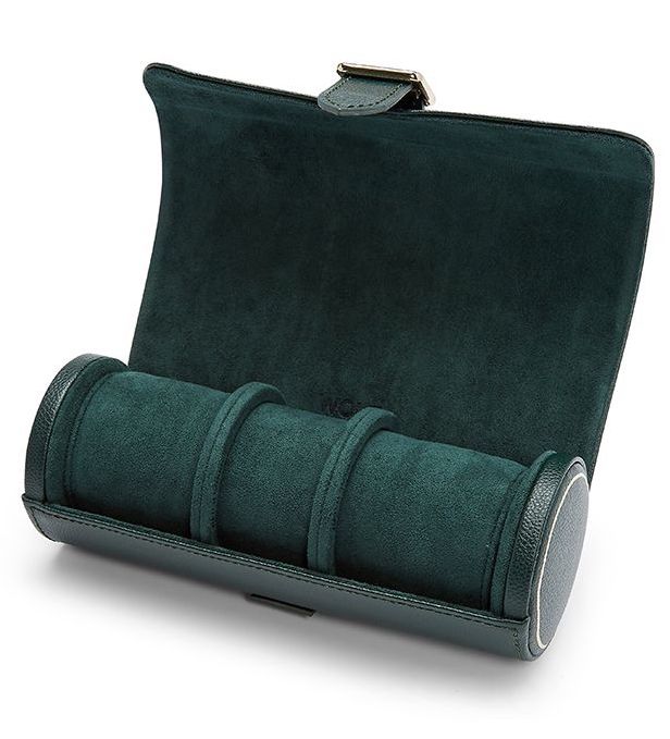 WOLF Watch Roll British Racing Green Triple