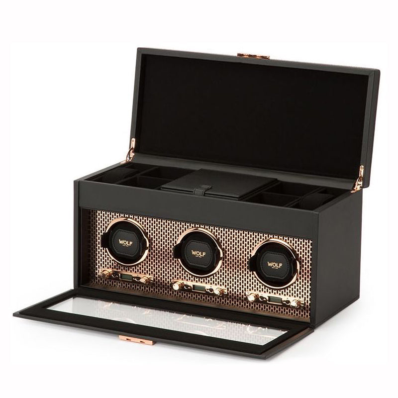 WOLF Watch Winder Axis Triple Copper