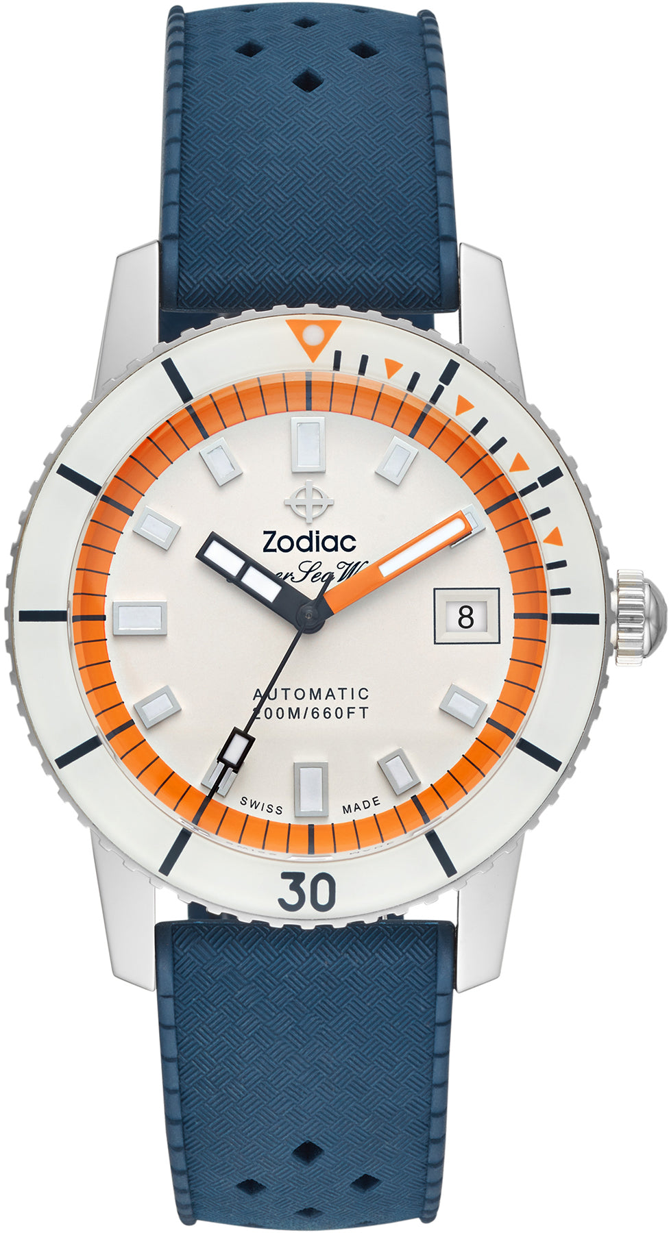 Zodiac Watch Super Sea Wolf - White