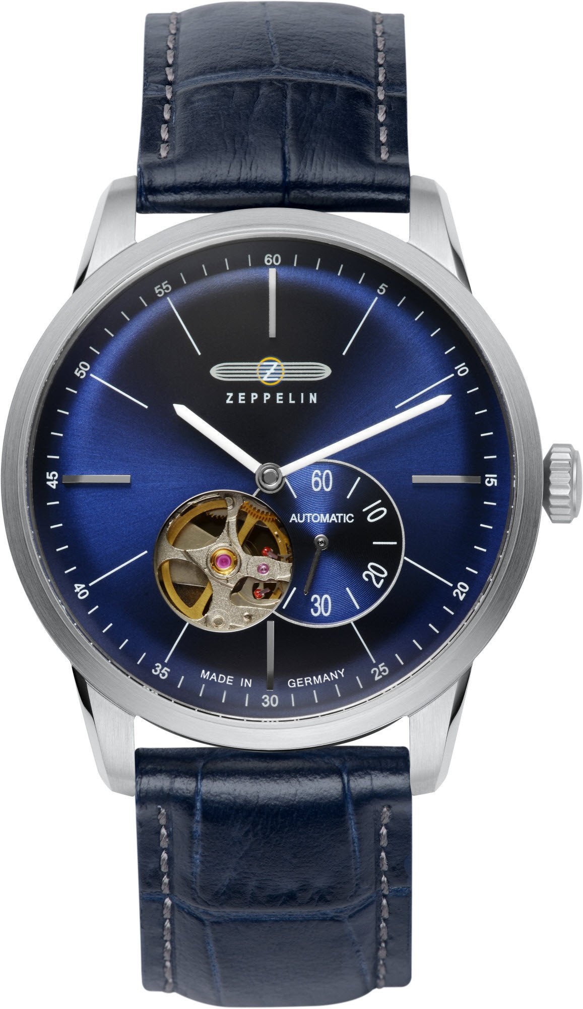 Zeppelin Watch Flatline Mens - Blue