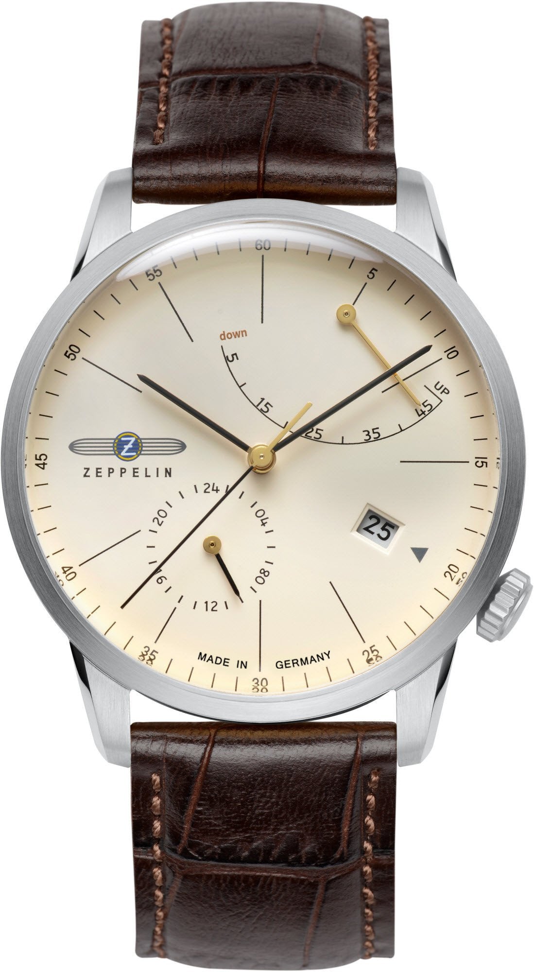 Zeppelin Watch Flatline Mens - Cream