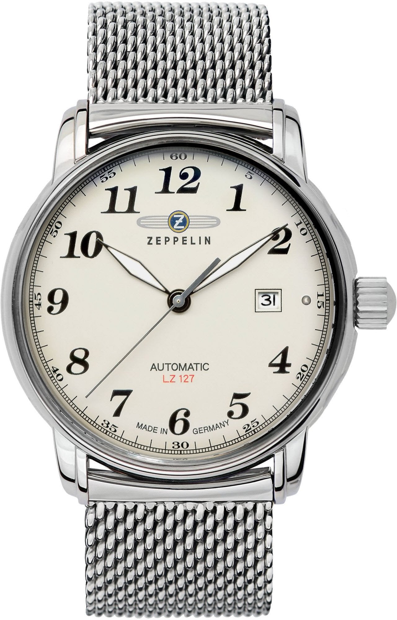 Zeppelin Watch LZ 127 Graf Zeppelin Mens - Cream