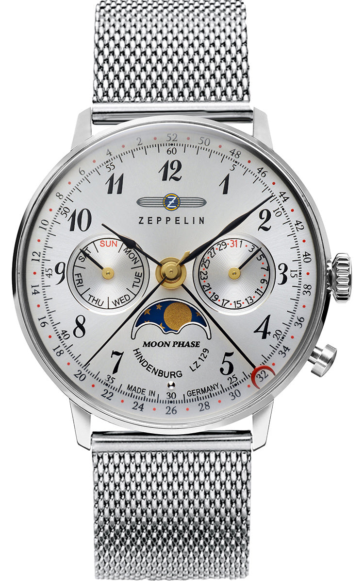 Zeppelin Watch Hindenburg - Silver