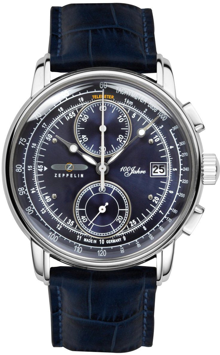 Zeppelin Watch 100 Years Zeppelin ED. 1 Mens - Blue