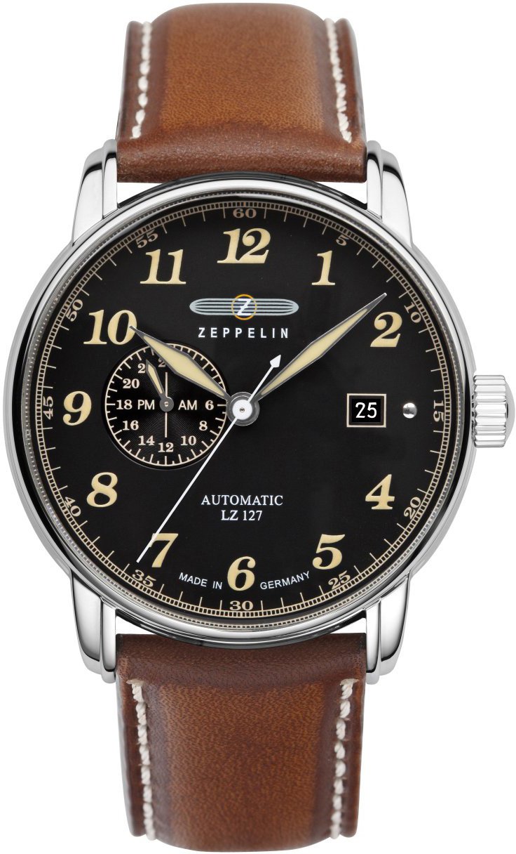 Zeppelin Watch LZ 127 Graf Zeppelin Mens - Black