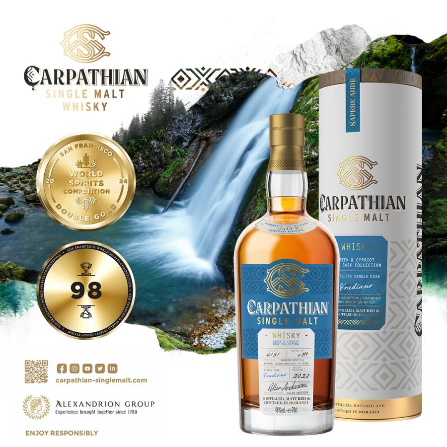 Double-Gold & 98 points for Vradiano Expression