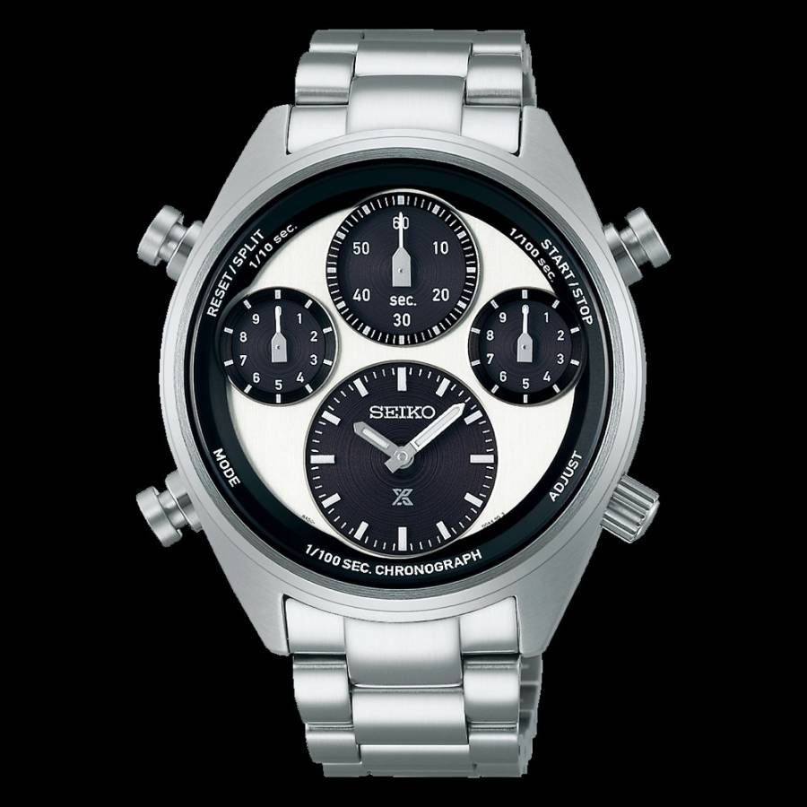 Prospex ‘Panda’ One-Hundredth of a Second Speedtimer Solar Chronograph