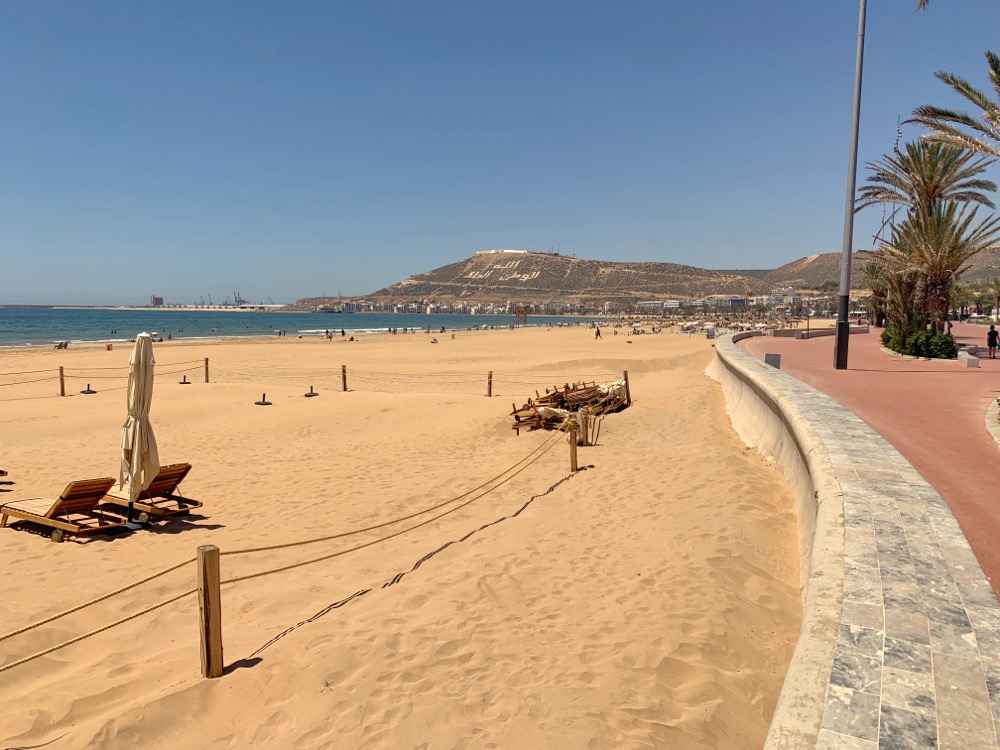 The View Hotel Agadir in Morocco Beach
