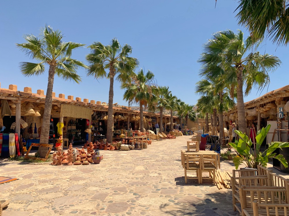 Bab Taghzout Souk in Taghzout