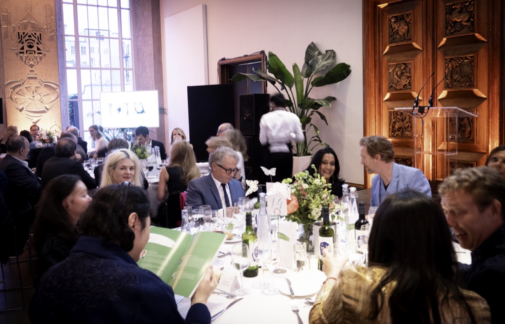 Silver Butterfly Ball In Aid Of Cure EB