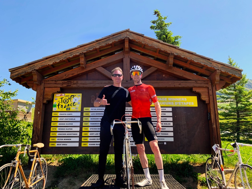 21 Virages Club Med Alpe d'Huez With Olympian Ed Clancy OBE