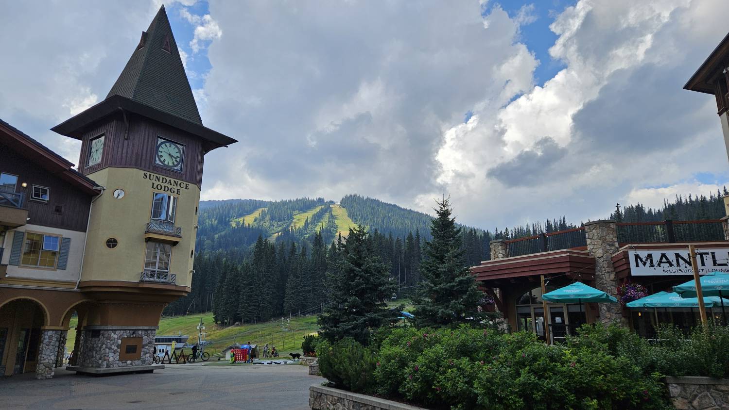 Sundance Lodge Tower Sun Peaks Resort Bike Park