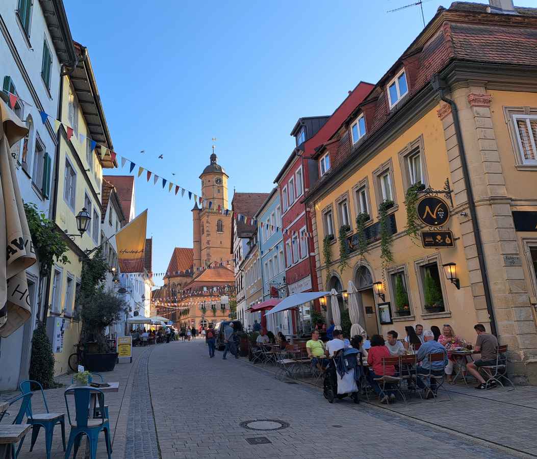 Volkach town centre