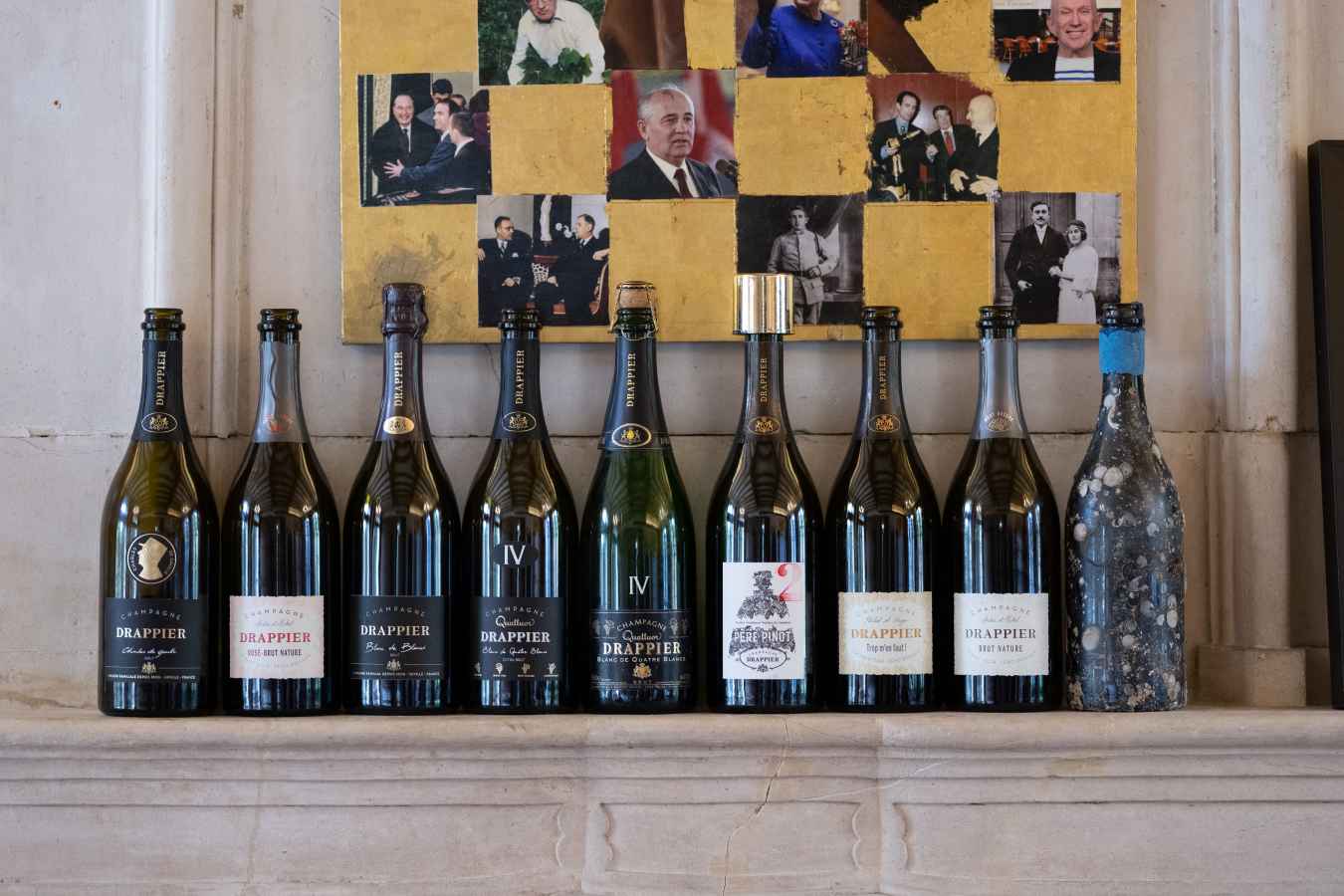 Champagne's tasted at lunch