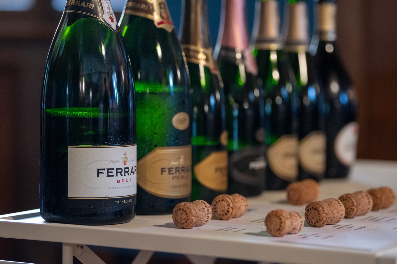 A selection of Ferrari Trento wines
