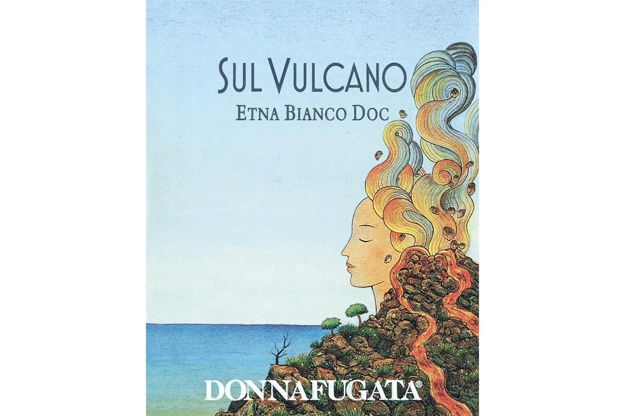Sul Vulcano bianco label