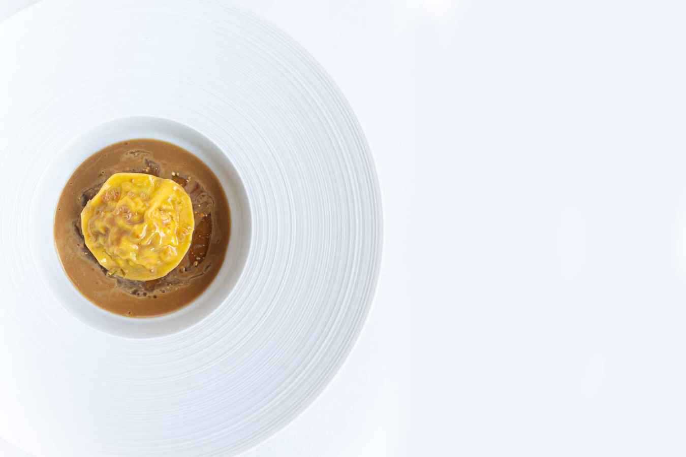 The lobster raviolo